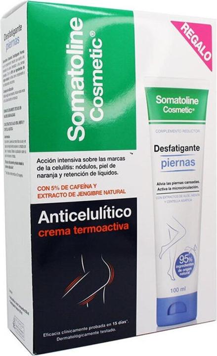 Somatoline Kosmetische Anti-Cellulite Thermoaktive Creme 250ml Set 2 Stück (Körpercreme, 500 ml)