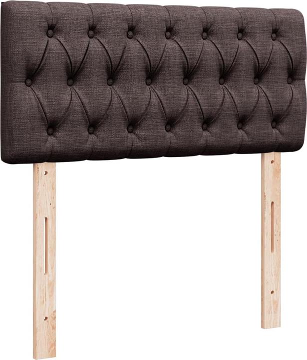 Produktbild VidaXL Bo x springbett mit Matratze 90 x 190 cm Stoff (90 x 190 cm, 90 x 190 cm)