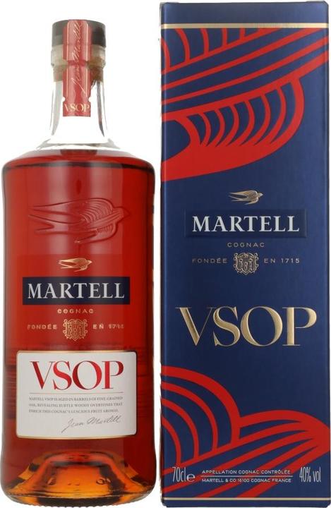 Produktbild Martell VSOP Aged in Red Barrels Cognac mit Etui