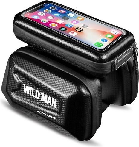 Image du produit Wildman Etui/uchwyt rowerowy XL E6S sakwa na ramę czarna/black (1 l, Sacoche de cadre)