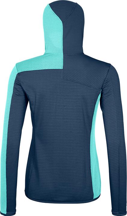 Produktbild Ortovox Women's Fleece Light Grid Hooded Jacket (XL)
