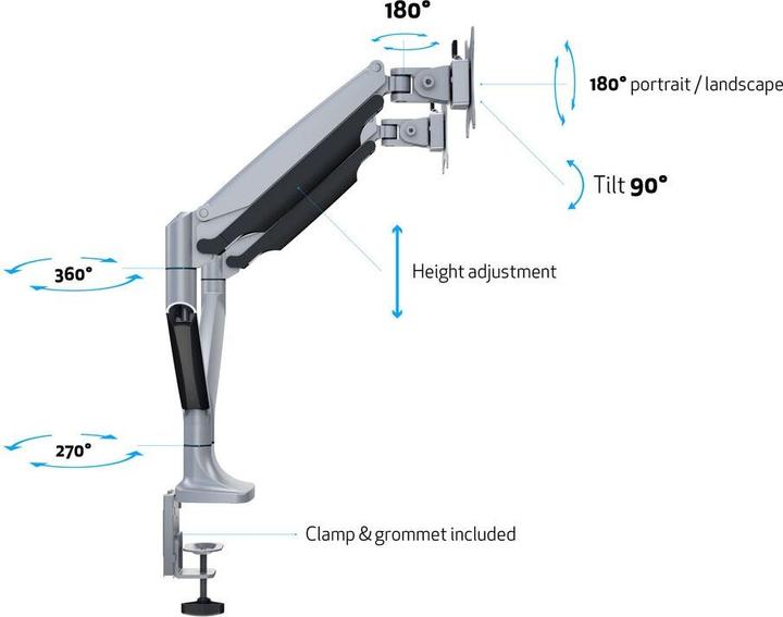 Produktbild Multibrackets M Deskmount (Tisch, 27")