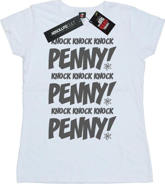 Actual product image Dam Womens/Ladies Knock Knock Penny Cotton T-Shirt (XL)