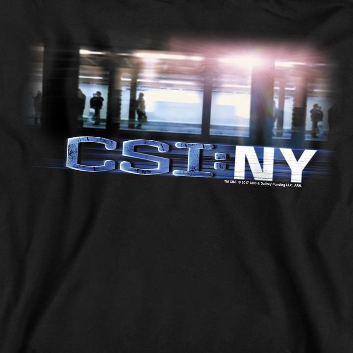Actual product image Csi: NY Unisex Adult New York Subway Sweatshirt (XXL)