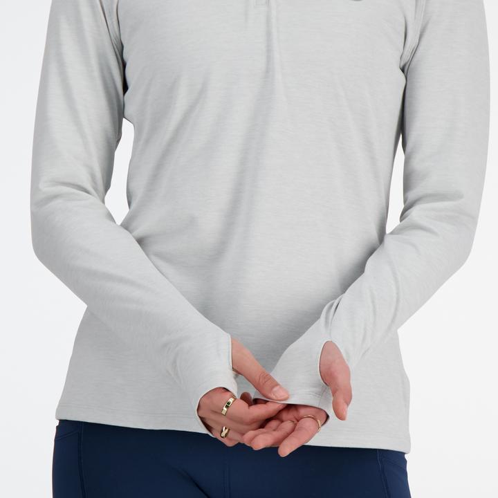 Actual product image New Balance W Space Dye Quarter Zip (S)