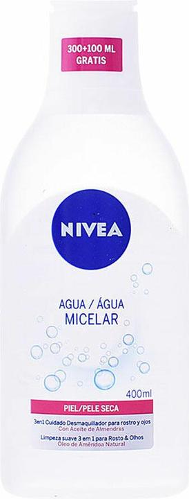 NIVEA AGUA MICELAR piel seca 400 ml (Puder, 400 ml)