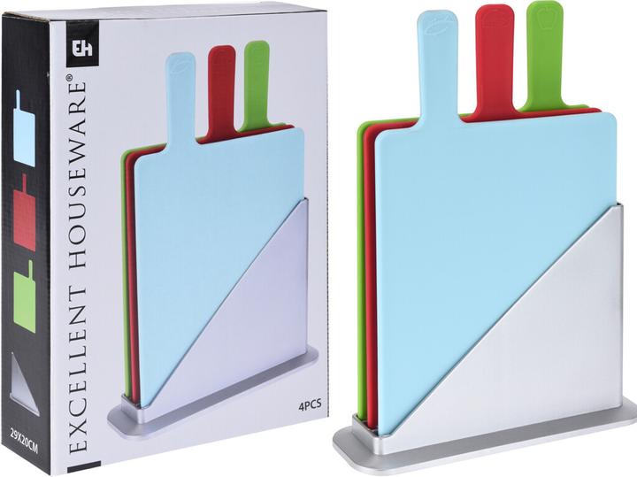 Produktbild Excellent Houseware Schneidebrett 3er Set im Halter