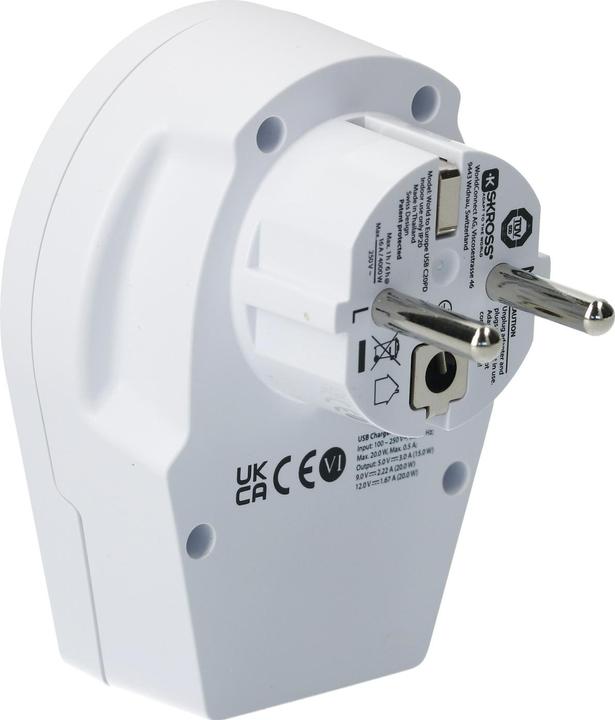 Actual product image Skross World Adapter - World to Europe