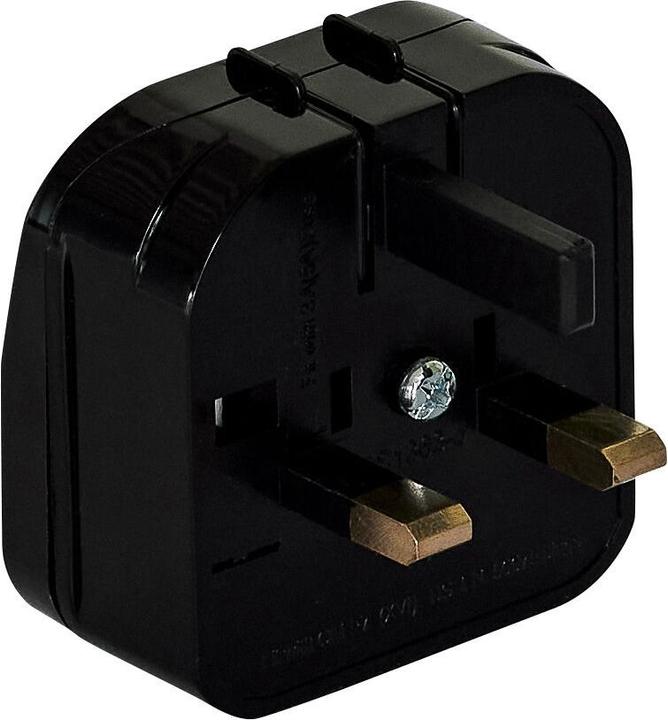Produktbild Hübsch Adapter UK Stromadapter Schwarz