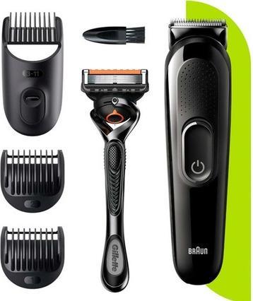 Image du produit Braun kit 4 en 1 SK3300 piezas para corte de barba+Gillette ProGlide Negro