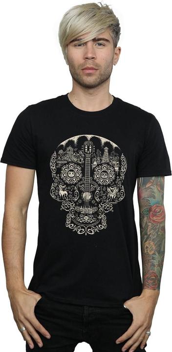 Immagine prodotto Disney Coco Skull Mono Pattern Maglietta Uomo (S)