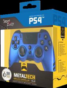 Actual product image Steelplay Slim Pack Wireless Controller Sapphire Blue Multi (PS3, PS4, PC)