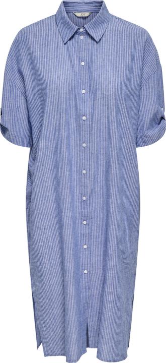 Actual product image JdY Locker geschnitten Hemdkragen Voluminöser Armschnitt Midikleid Kleid (L)