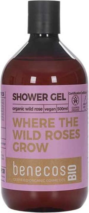 Produktbild Benecos BIO-Duschgel Wildrose - 500ml - (500 ml)