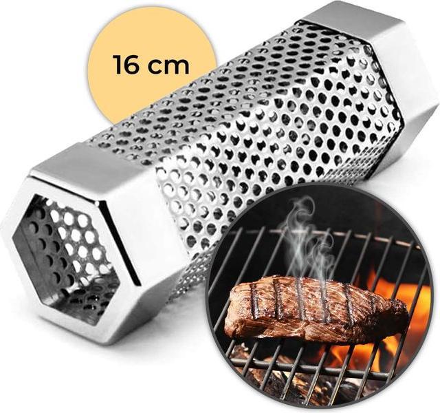Actual product image Hermex Smoker Tube Smoking Tube BBQ Tube Smoking Channel Smoking Rod
