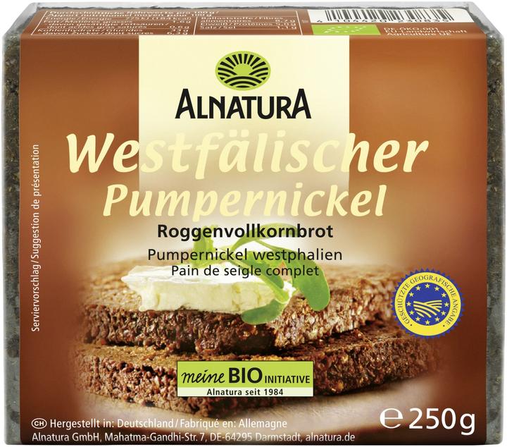 Produktbild Alnatura Bio Westfälisch.Pumpernickel 250g (250 g)