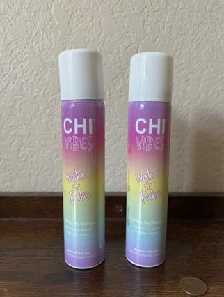 Actual product image Farouk Systems CHI VIBES WAKE FAKE SOOTHING DRY SHAMPOO 2.6 oz.