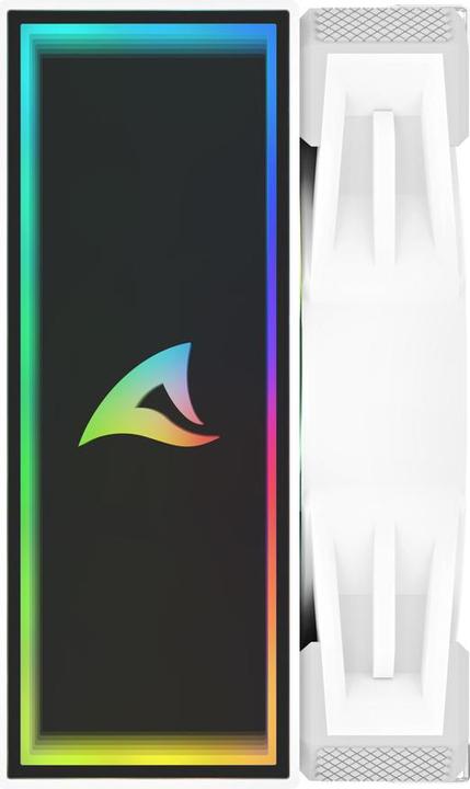 Image du produit Sharkoon Refroidisseur d'air blanc A50 RGB (159 mm)