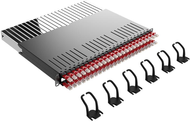 Produktbild PATCHBOX 365 CAT.6A STP RED 0,8M
