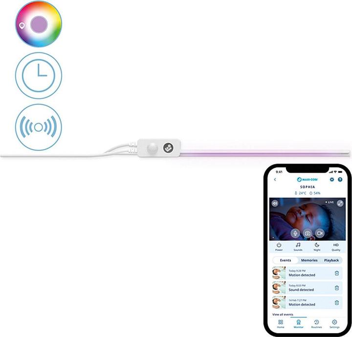 Produktbild Maxi-Cosi Glow Unterbettbeleuchtung