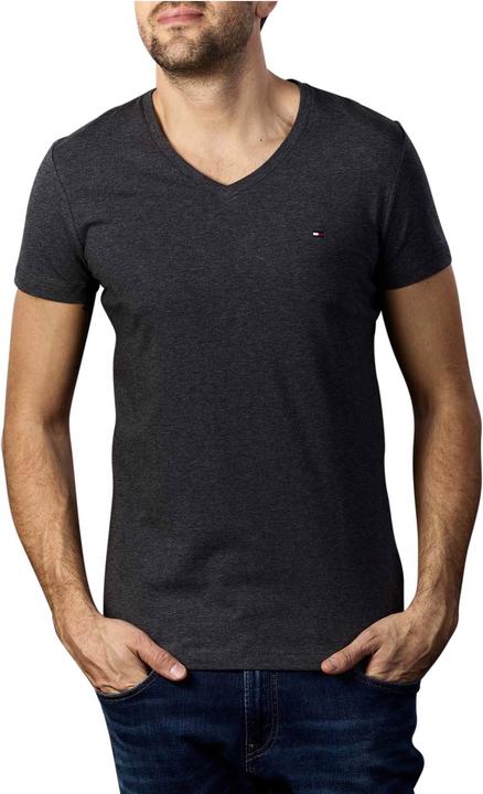 Produktbild Tommy Hilfiger Stretch Slim T-Shirt black heather (XL, XXL)