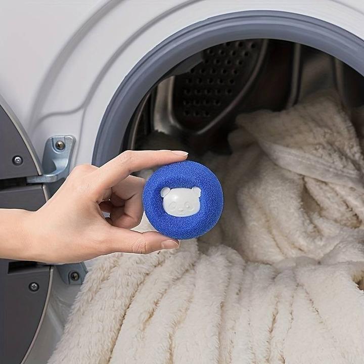 Produktbild Esmée Wiederverwendbarer Fussel Ball Tierhaarentferner für Waschmaschine / Trockner 3er Set