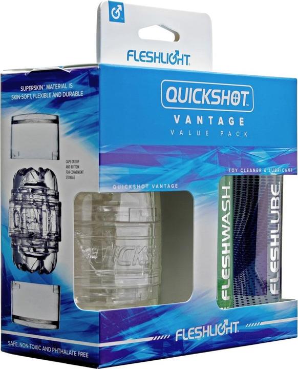 Actual product image Fleshlight Quickshot Vantage Combo