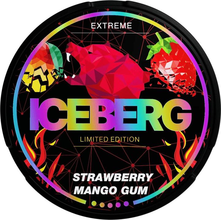 Actual product image Iceberg Strawberry Mango (White Portion, 50 mg)