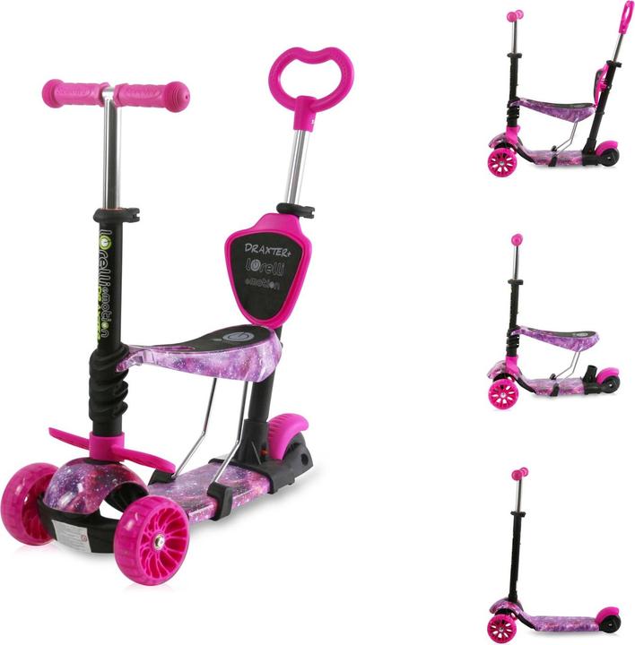 Actual product image Lorelli Children scooter Draxter Plus 3 in 1