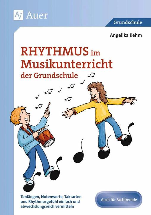 Actual product image Rhythmus im Musikunterricht der Grundschule (German, Angelica Rehm, 2024)