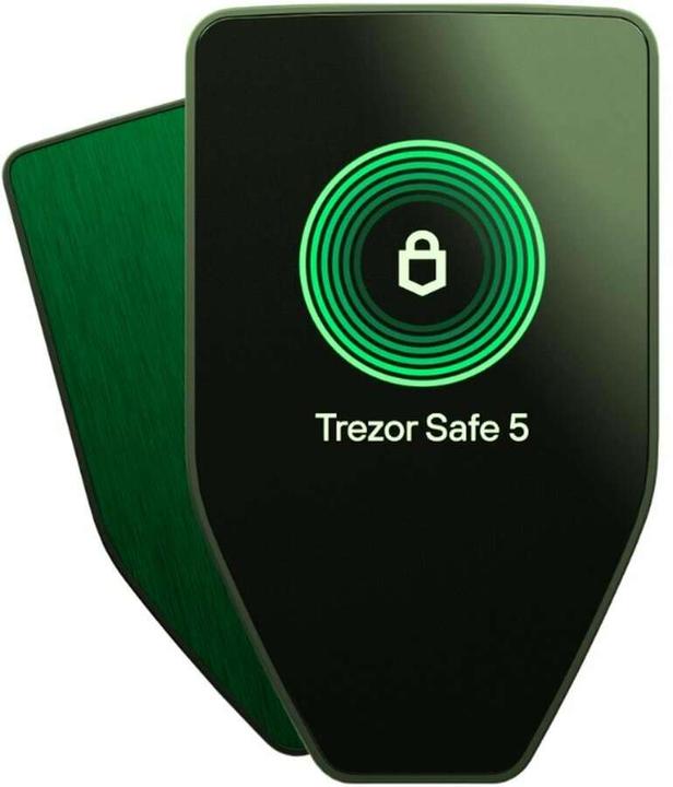 Actual product image Trezor Safe 5 - Green Beryl (Bitcoin, Ethereum Classic, Dogecoin, Others)