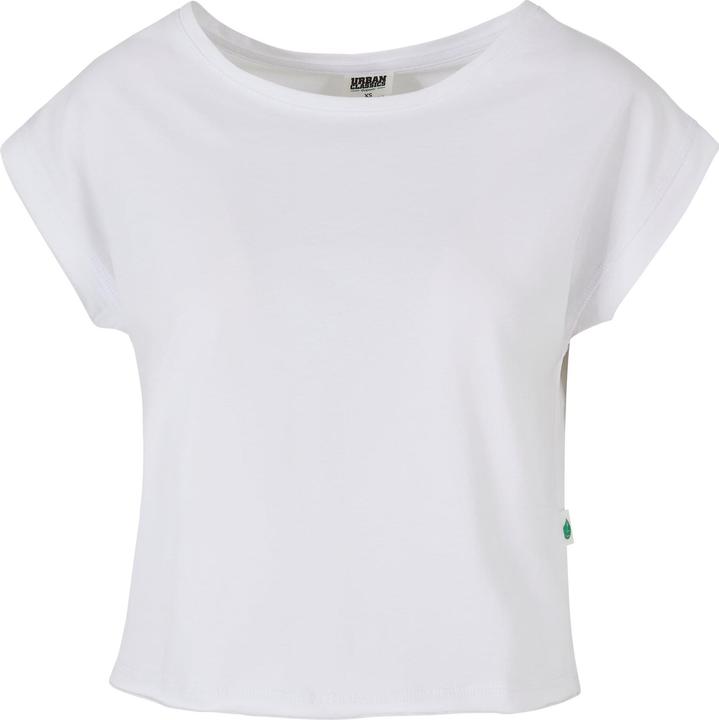 Actual product image Urban Classics Ladies Organic Open Edge Tee - 126809 (4XL)