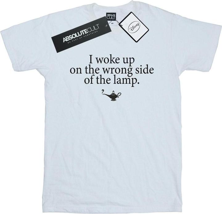 Actual product image Disney Mens Aladdin Wrong Side Of The Lamp T-Shirt (4XL)