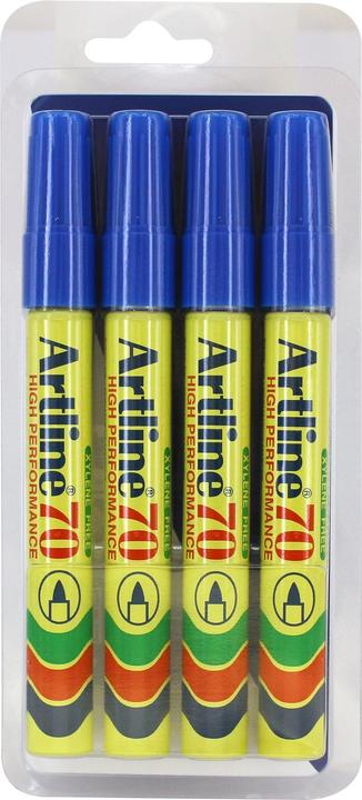 Image du produit Artline Marqueur 70 blå 4-Blister (Bleu)