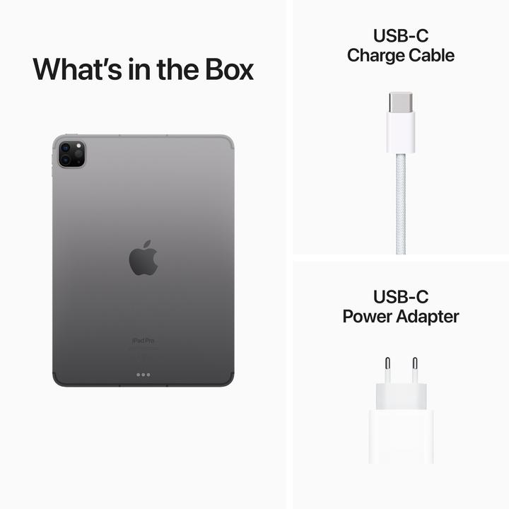 Produktbild Apple iPad Pro 2022 (4. Gen) (5G, 11", 512 GB, Space Grey)