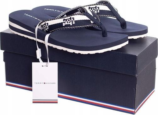 Tommy Hilfiger Damen-Flip-Flops Th Colorblock Webbing (36)