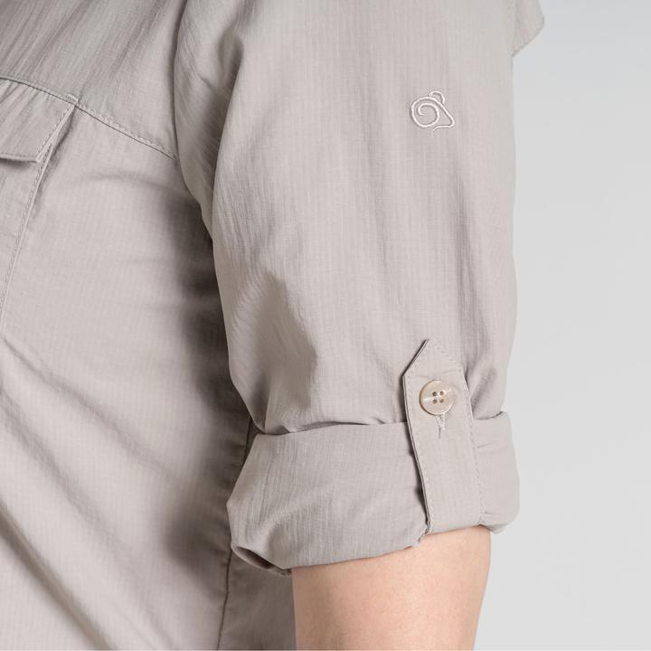 Image du produit Craghoppers Women's Nosilife Adventure Langarm Bluse III (14, L)