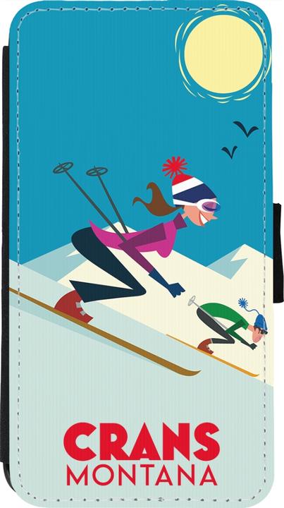 Immagine prodotto PhoneLook Coque Wallet noir Crans-Montana Sci alpino (Apple iPhone 11 Pro)