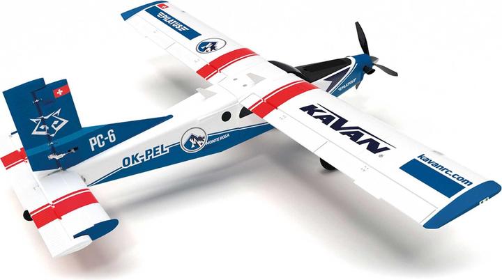 Actual product image Kavan Pilatus PC-6 Porter 1500mm ARF - blue (Scale Helicopter)