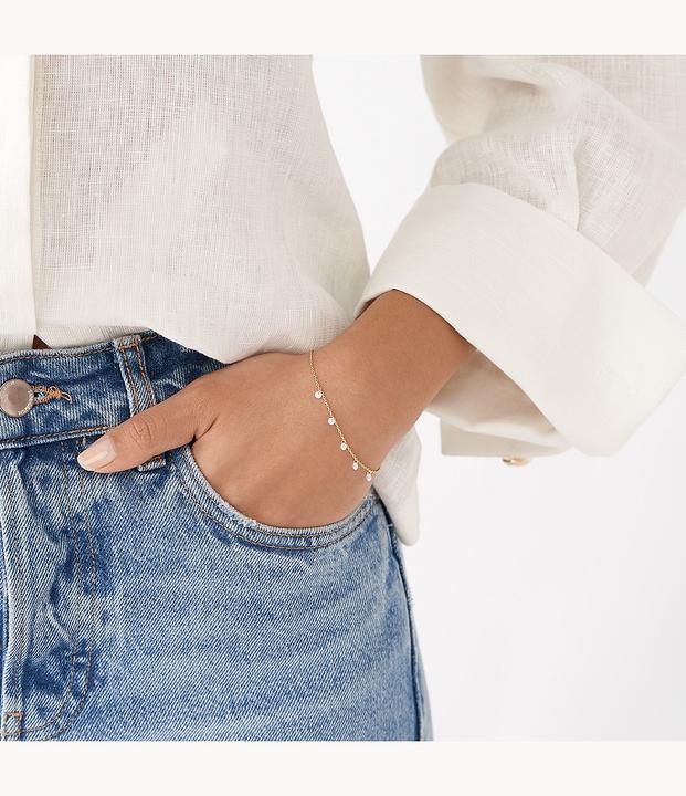 Actual product image Fossil Sadie Bracelet (19 cm, Stainless steel)