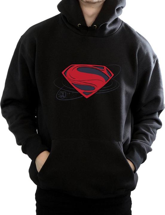 Image du produit - Sweat à capuche JUSTICE LEAGUE MOVIE SUPERMAN LOGO - Homme (S)