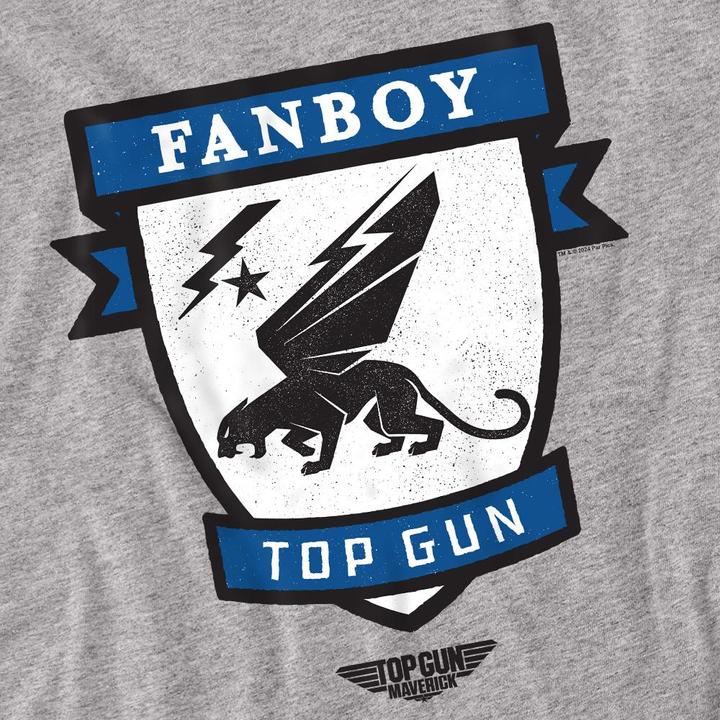 Immagine prodotto Top Gun Fanboy Maglietta Logo Adulto Unisex (XXL)