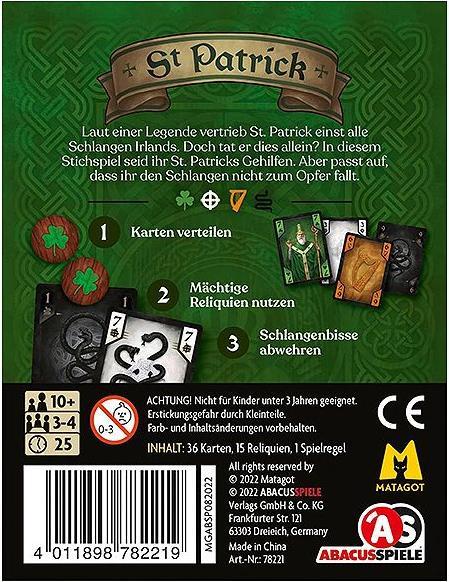 Image du produit Abacus St Patrick (Allemand)