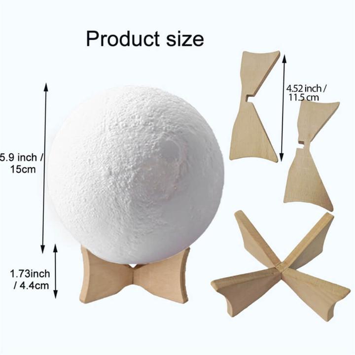 Immagine prodotto Cover-Discount Moonlamp 3D