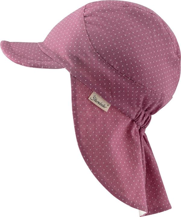 Actual product image Sterntaler Schirmmütze mit Nackenschutz Pünktchen UV-Schutz + - Copy (47)