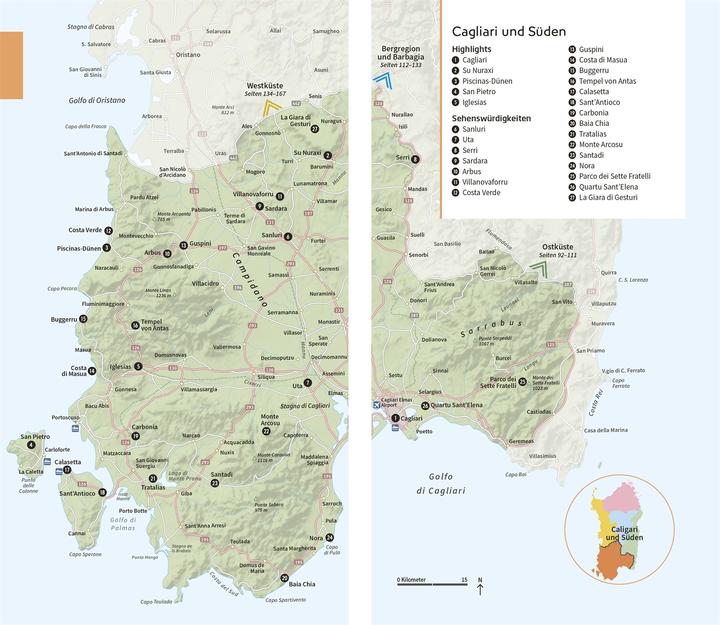 Produktbild Vis-à-Vis Reiseführer Sardinien (Deutsch, DK Verlag Reise, 2024)