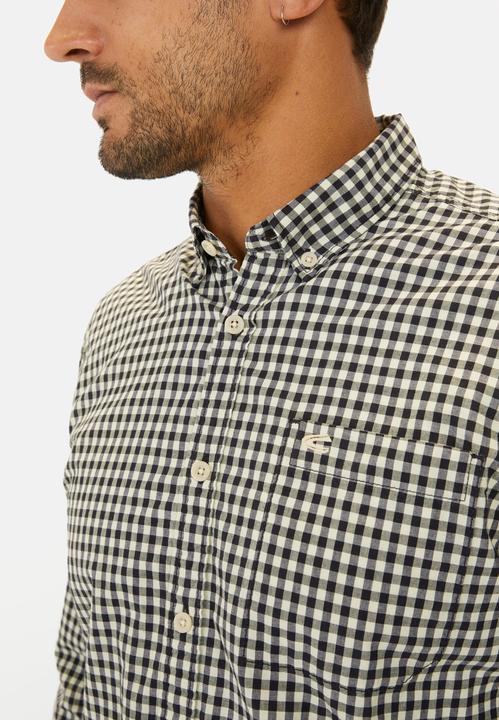 Immagine prodotto Camel Active Kariertes Langarmhemd aus Baumwolle (3XL)