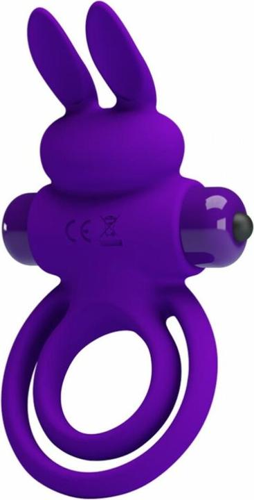 Image du produit Pretty Love Anneau pénien vibrant avec oreilles de lapin (4 cm)
