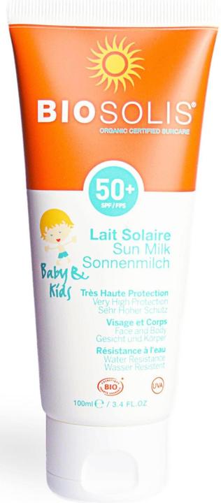 Produktbild Biosolis Baby & Kids (Sonnenmilch, SPF 50, 100 ml, 151 g)