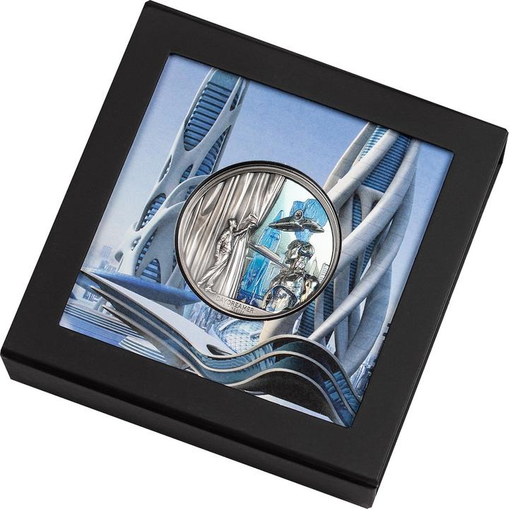 Image du produit CIT Coin Invest Argent Daydreamer 2 oz Finition antique - High Relief 2022 (999, 2022)